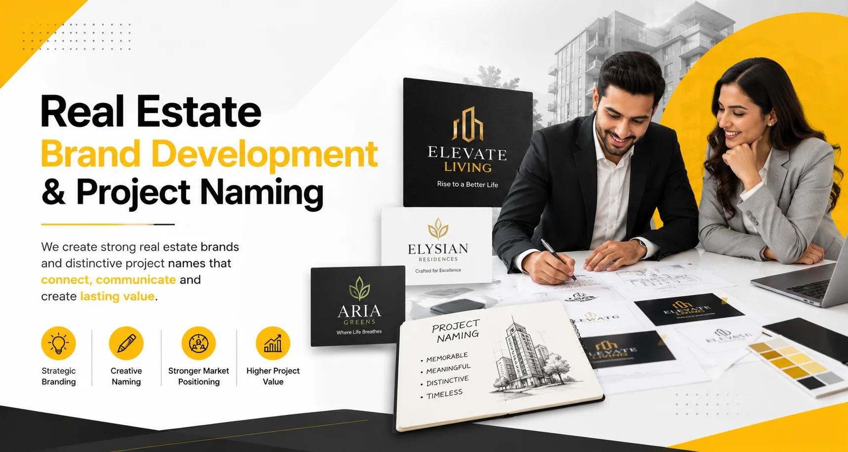 Real Estate Brand Development by Sampark Group